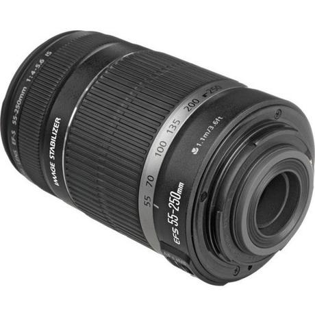 Buy Canon EF-S 55-250 mm f/4-5.6 IS Telephoto Lens at Reliance Digital