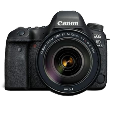 Canon EOS 6D Mark II DSLR Camera with 24-105 mm Lens Kit