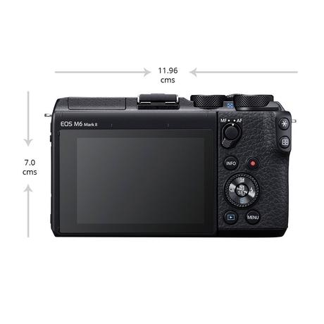 Buy Canon EOS M6 MARK II DSLR Camera with 15-45 mm Lens Kit at