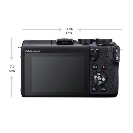 デジタルカメラ Canon EOS M6 Mark2 Buy Canon EOS M6 MARK II DSLR Camera with 15-45 mm Lens Kit at