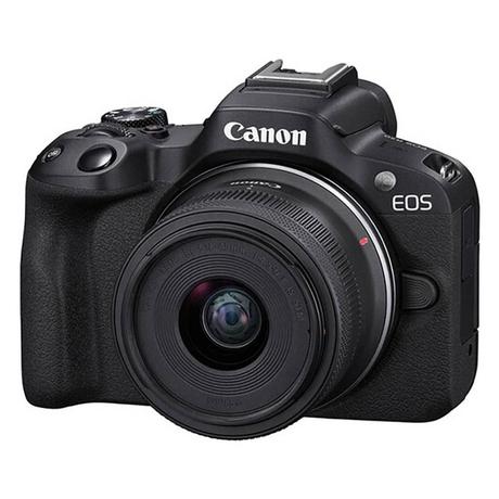 Canon EOS R50 Mirrorless Camera with Focal length 29-72 mm Lens Kit (RF-S18-45mm f/4.5-6.3 IS STM), Black-1