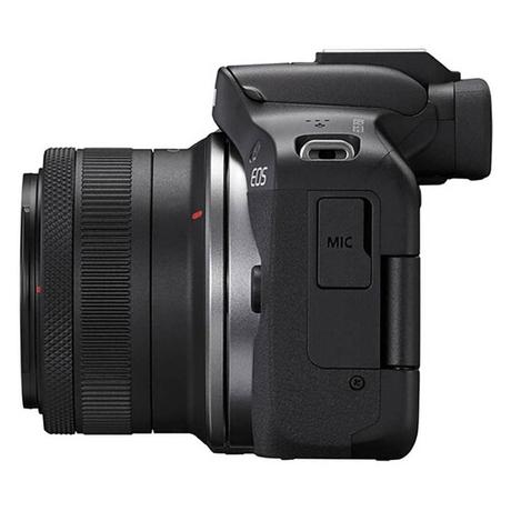 Canon EOS R50 Mirrorless Camera with Focal length 29-72 mm And 88-336 mm Lens Kit (RF-S18-45mm f/4.5-6.3 IS STM & RF-S55-210mm f/5-7.1 IS STM), Black-5