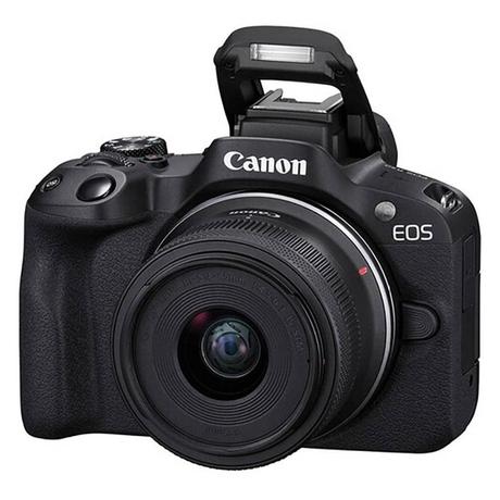 Canon EOS R50 Mirrorless Camera with Focal length 29-72 mm And 88-336 mm Lens Kit (RF-S18-45mm f/4.5-6.3 IS STM & RF-S55-210mm f/5-7.1 IS STM), Black-8