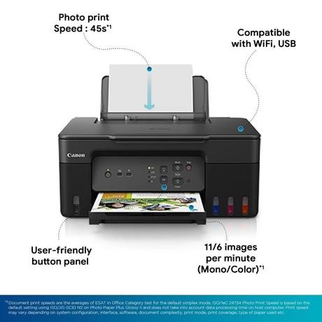 Canon Pixma G3730 Inkjet Multi-function Colour USB Printer-4