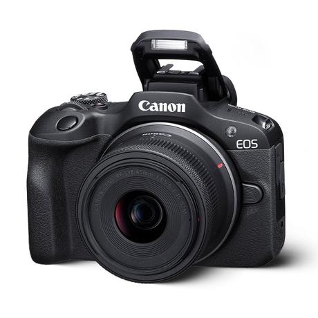 Canon Mirrorless R100 Canon Mirrorless R100 with RF-S18-45 STM Approx. 24.1 megapixels, Black-0