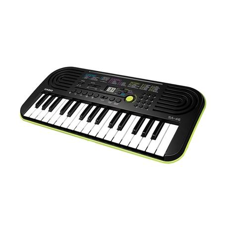 Casio SA-46 32 Keys Music Mini Keyboards, Green Base-2