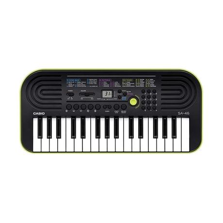 Casio SA-46 32 Keys Music Mini Keyboards, Green Base-4