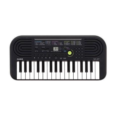 Casio SA-47 32 Keys Music Mini Keyboards, Grey Base-4