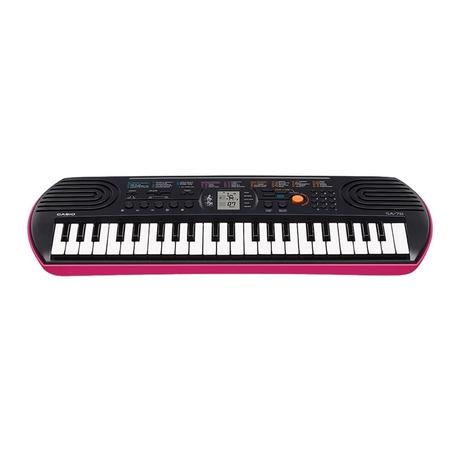 Casio SA-78 44 Keys Music Mini Keyboards, Pink Base-3