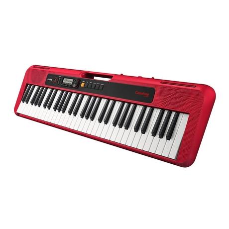 Casio CT-S200RD 61 Keys Music Standard Keyboards, Red-0