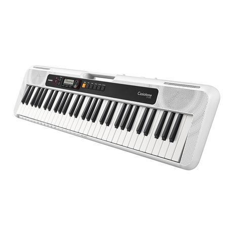 Casio CT-S200WE 61 Keys Music Standard Keyboards, White-0