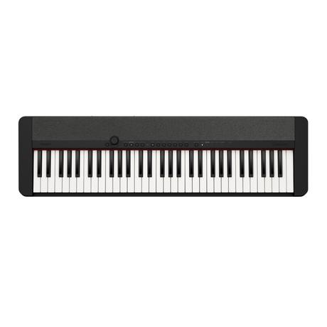 Casio CT-S1 61-key Touch Sensitive Portable Musical Keyboard, Black-0