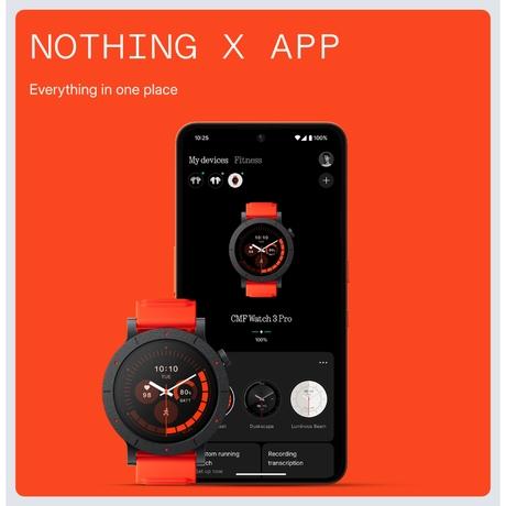 CMF Watch 3 Pro Smartwatch, Dark Grey-13
