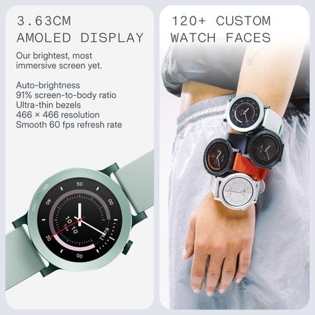 CMF Watch 3 Pro Smartwatch, Light Green-7