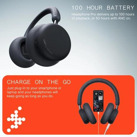 CMF Headphone Pro, Dark Grey-2