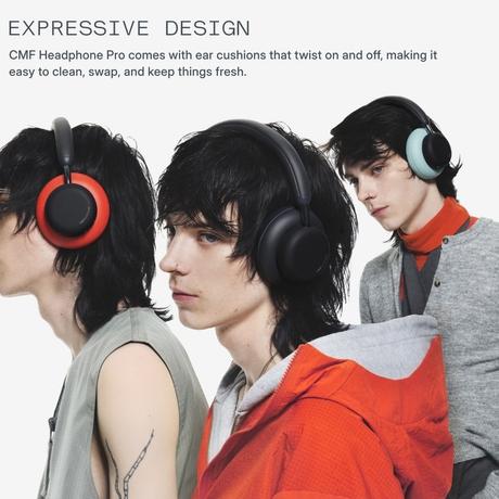 CMF Headphone Pro, Dark Grey-4