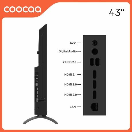 Coocaa Y74 Pro 108 cm (43 inch) QLED Ultra HD (4K) Smart Google TV (43Y74 Pro)-18