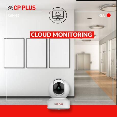 CP Plus E21A Smart Camera with Wi-Fi Support, White-5