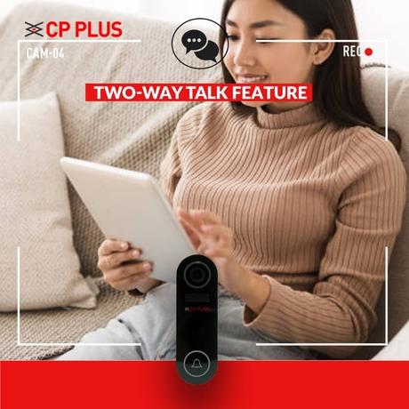 CP Plus L 23 SmartCam Wi-Fi Doorbell-3
