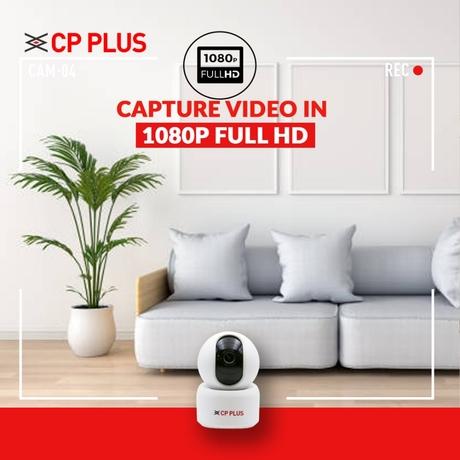 CP Plus E25A Smart Camera with Wi-Fi Support White-1
