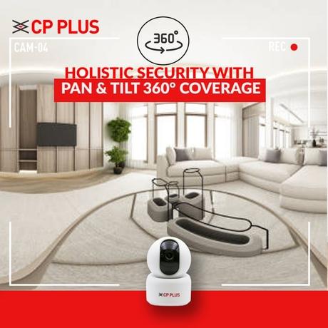 CP Plus E25A Smart Camera with Wi-Fi Support White-2