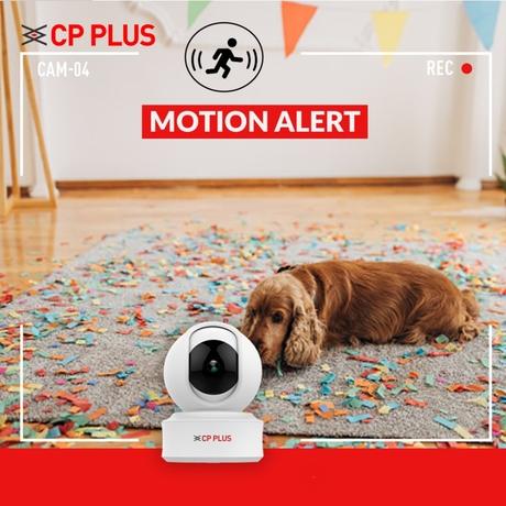 CP Plus E31A Smart Camera with Wi-Fi Support , White-6