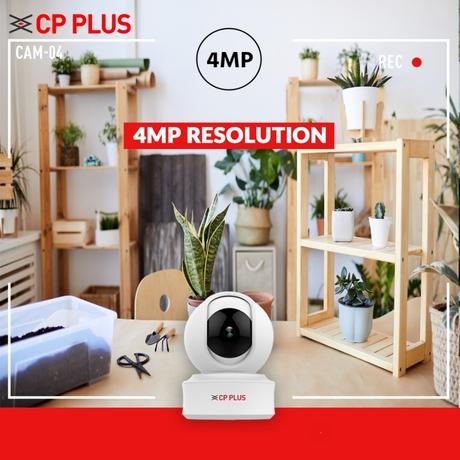 CP Plus E41A Smart Camera with Wi-Fi Support, White-1