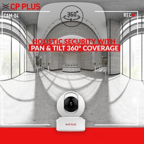 CP Plus E41A Smart Camera with Wi-Fi Support, White-2