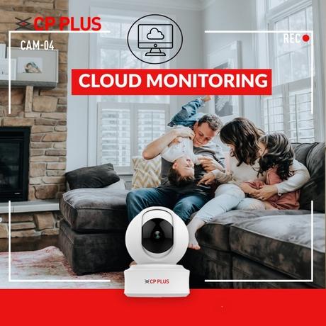 CP Plus E41A Smart Camera with Wi-Fi Support, White-5