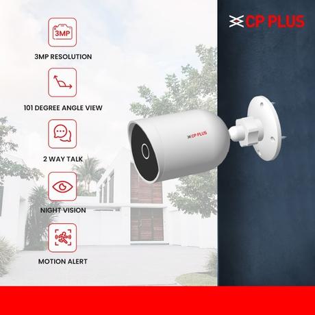 CP Plus V31A 3 MP Wi-Fi Smart Camera-1