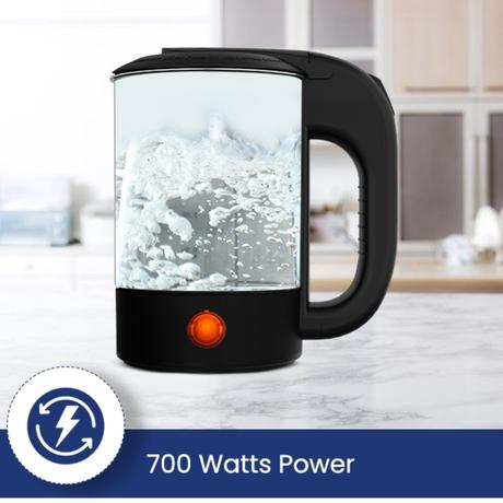Crompton InstaDelite 500 ml 700 W Electric Kettle, Black-3