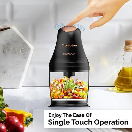 Crompton Greaves Chopmaxx Electric Chopper, Black and Golden-12