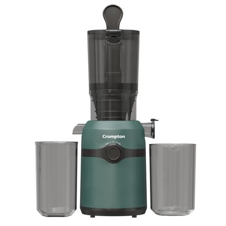 Crompton Ameo Fresh Cold Press Juicer 200 W, Black and Emerald-0