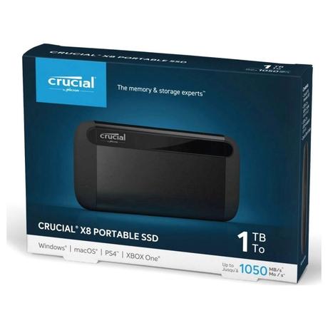 Crucial X8 2000GB Portable SSD【新品・送料無料】 Amazon | Crucial X8 外付け SSD 2TB 【PS5/PS4 動作確認済み
