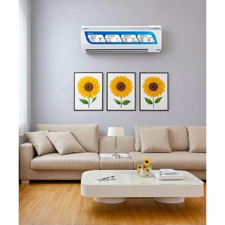 Daikin 1 Ton 3 Star ATKL35U Inverter Split AC (3D Airflow, 100 percent Copper, Hepta Sense, Triple Display, White, 2023-2