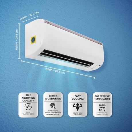 Daikin 1.5 Ton 3 Star FTHT50UV Inverter Split AC (3D Airflow, 100 percent Copper, Hepta Sense, PM2.5 Filter, White, 2023)-6