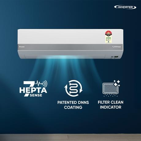 Buy Daikin Waizu Series 1.8 Ton 5 Star Inverter Split AC (Copper
