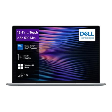 Dell New XPS 13 AI Enabled Laptop, Series 3 Intel Core 5-320, Intel Graphics, 8GB LPDDR5x RAM, 512GB SSD, 34.04 cm (13.4 inch) Touchscreen, InfinityEdge, 2.5K, 30-120Hz, 500nits, Backlit Keyboard, Windows 11 Home, MS Office 2024, Sky, DX13260-0