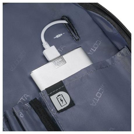 Dicota ECO Top Traveller Select Laptop Bag for up to 39.62 cm (15.6 Inch) Laptop, Black D31644-RPET-3
