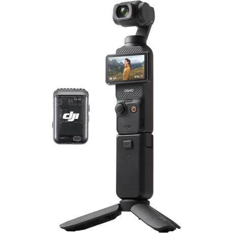 DJI Osmo Pocket 3 Creater Combo Action Camera, Black-0