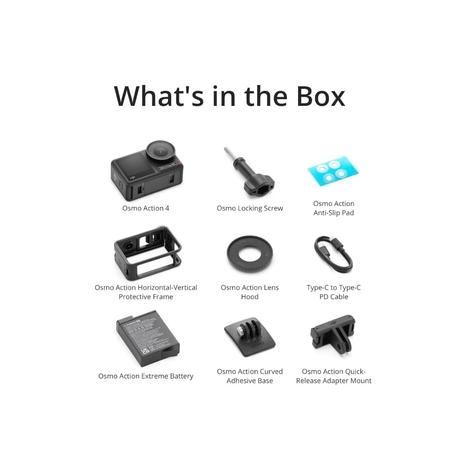 DJI Osmo Action 4 Standard Combo Action Camera, Black-6