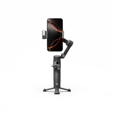 DJI Osmo Mobile 8 Gimbal Stabilizer for Phone, Native Tracking with Audio & Lighting, 360 Pan Rotation, Built-in Extension Rod & Tripod, 10 hrs Battery, Extension Rod, Robust 3-Axis Stabilization-1