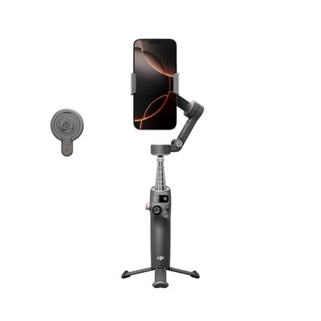 DJI Osmo Mobile 8 Gimbal Stabilizer for Phone, Native Tracking with Audio & Lighting, 360 Pan Rotation, Built-in Extension Rod & Tripod, 10 hrs Battery, Extension Rod, Robust 3-Axis Stabilization-6