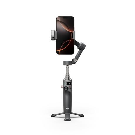 DJI Osmo Mobile 8 Gimbal Stabilizer for Phone, Native Tracking with Audio & Lighting, 360 Pan Rotation, Built-in Extension Rod & Tripod, 10 hrs Battery, Extension Rod, Robust 3-Axis Stabilization-8