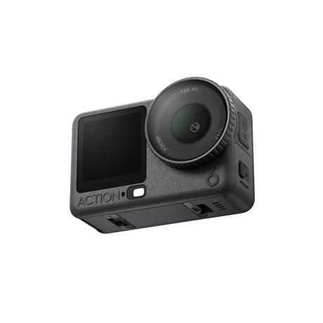 DJI Osmo Action 6 Standard Combo, Action Camera with 1/1.1 Square Sensor, Variable Aperture of f/2.0 f/4.0, Cold-Resistant, 4hrs Battery, Action Camera 4K Ideal for Quick Capture of Exciting Moments-4