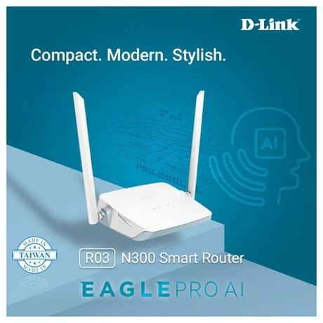 Dlink R03 Eagle Pro AI N300 Smart Router-3