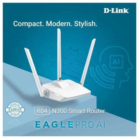 Dlink R04 Eagle Pro AI N300 Smart Router-3