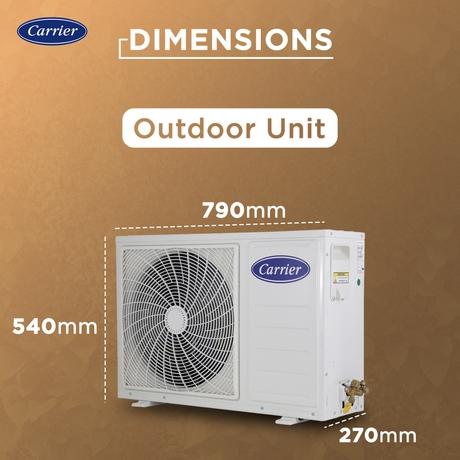 Carrier Midea Carrier Hot And Cold Split Ac Carrier XPERT EDGE FXI