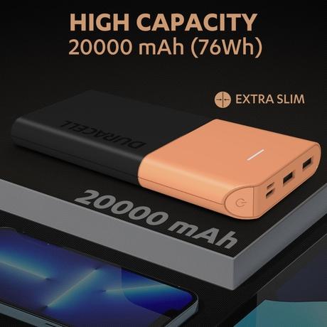 Duracell 20000 mAh Slimmest Power Bank-1