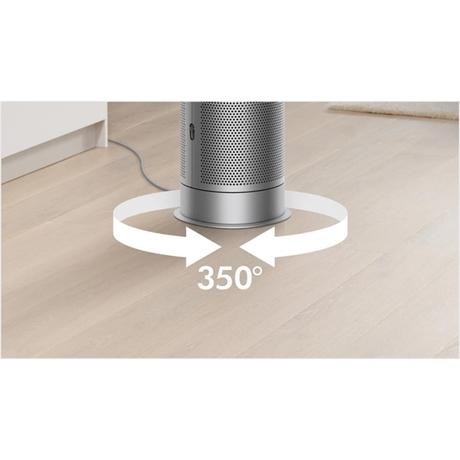 Dyson Hot and Cool Air Purifier with HEPA Technology and Activated Carbon Filter, White & Silver-6